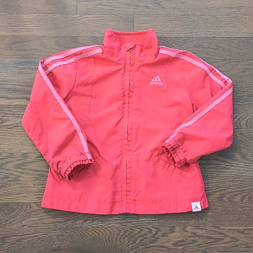 Toddler Girls Adidas Jacket in Pink